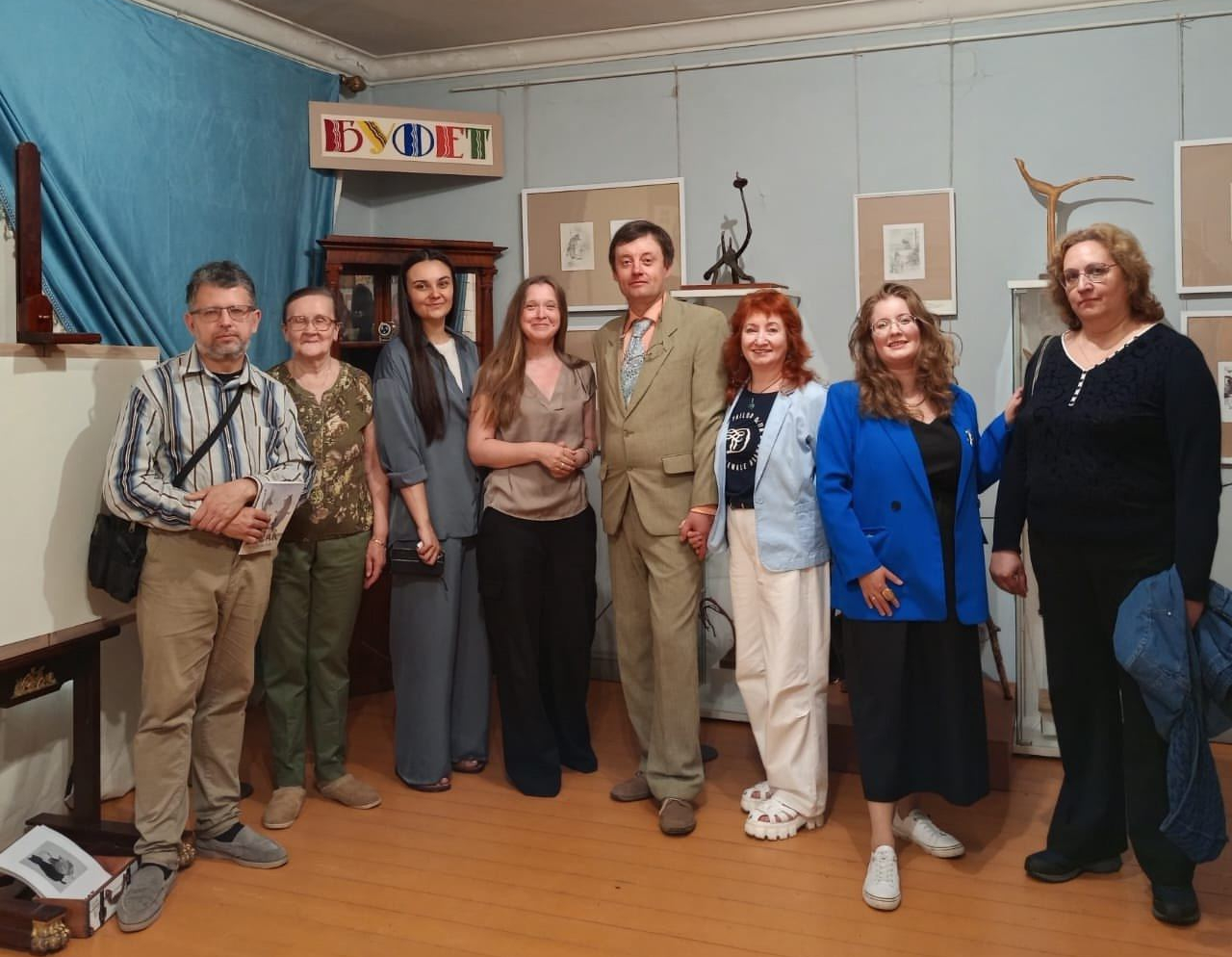 Заставка к записи - ​​В «Приютино» открылась выставка-посвящение Натану Альтману